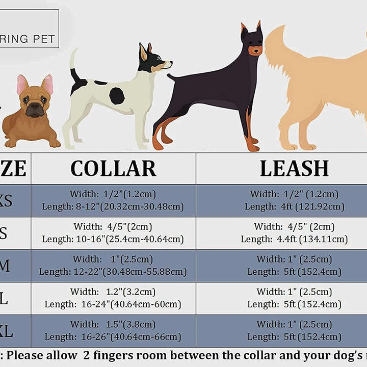 Dog Collar and Leash Set, Soft White Velvet Dog Collar and Leash, Adjustable Collars for Dogs