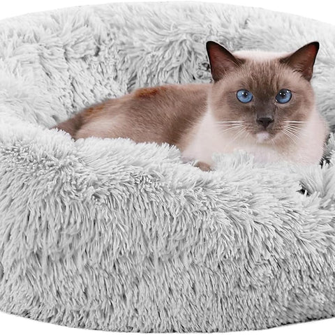 Calming Dog Beds Large Dogs, Anxiety Dog Beds Medium Dogs, 24''